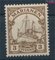 Marianen (Dt. Kolonie) 7 Postfrisch 1901 Schiff Kaiseryacht Hohenzollern (10181715 - Mariana Islands