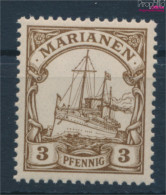 Marianen (Dt. Kolonie) 7 Postfrisch 1901 Schiff Kaiseryacht Hohenzollern (10181722 - Mariannes
