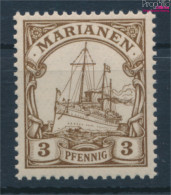 Marianen (Dt. Kolonie) 7 Postfrisch 1901 Schiff Kaiseryacht Hohenzollern (10181745 - Isole Marianne