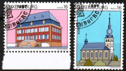 Luxembourg, Luxemburg, 1997, MI 1414 - 1415, SEHENSWÜRDIGKEITEN,  GESTEMPELT,  OBLITERE - Usados