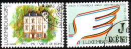 Luxembourg, Luxemburg, 1997, MI 1416 - 1417, JAHRESEREIGNISSE (l) GESTEMPELT,  OBLITERE - Usados