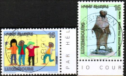 Luxembourg, Luxemburg, 1996, MI 1398 - 1399 ,YT 1348 - 1349,  ZUSAMMENLEBEN, GESTEMPELT,  Oblitéré - Used Stamps