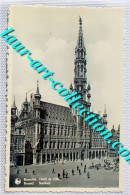 CP BELGIQUE - BRUXELLES HOTEL DE VILLE BRUSSEL BELGIUM BELGIE / VRAIE PHOTO / CARTE POSTALE ANCIEN, POSTCARD (2035) - European Community