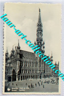 CP BELGIQUE - BRUXELLES HOTEL DE VILLE BRUSSEL BELGIUM BELGIE / VRAIE PHOTO / CARTE POSTALE ANCIEN, POSTCARD (2035) - Organismos Europeos