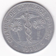 Chambre De Commerce D’Alger , 10 Centimes 1918, En Aluminium, Lec# 138 - Algeria