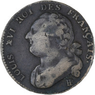 France, Louis XVI, 12 Deniers, 1792 / AN 4, Strasbourg, TB+, Bronze, Gadoury:13 - Autres & Non Classés
