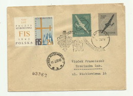Poland 1962 - Glider Mail - Planeurs