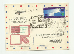 Poland 1969 - Helicopter Mail - Andere & Zonder Classificatie