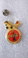 Pin's Coca-Cola Schutzmarke - Koffeinhaltig - Coca-Cola