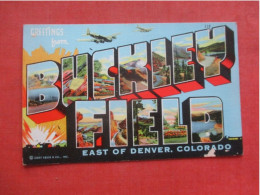 Buckley Field East Of  Denver Colorado > Denver   Scotch  Tape On Back  Ref 6169 - Denver