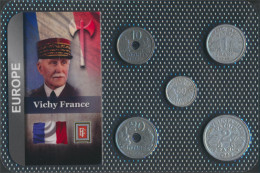 Frankreich Sehr Schön Kursmünzen Sehr Schön Ab 1941 10 Centimes Bis 2 Francs (10091473 - Andere & Zonder Classificatie