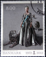 Denmark 2012   MiNr.1691  (O) Queen Margrete II 40 Years Jubilee. ( Lot   G 2493 ) - Used Stamps
