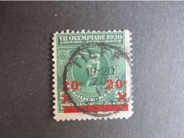 Nr 184 - Olympische Spelen Antwerpen - Centrale Stempel Tilff - Used Stamps