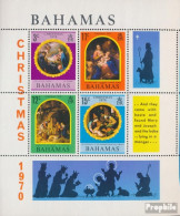 Bahamas Block3 (kompl.Ausg.) Postfrisch 1970 Weihnachten - Autres & Non Classés