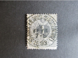 Nr 43 - Centrale Stempel St Josse-T.N.Brux.(Av.Astronomie) - 1869-1888 Lying Lion