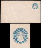 1895-1912 SELTEN - WÜRTTEMBERG UMSCHLAG PRÄGEDRUCK WÜRT.WAHL-STEMPEL - NICHT IM MICHEL GELISTET - Postal  Stationery