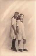 ENFANT - Portrait De Deux Soeurs - Carte Postale Ancienne - Ritratti