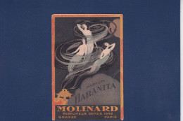 Carte Parfumée > Ancienne Pafum Molinard Habanita Cannes Voir Scan Du Dos - Vintage (until 1960)