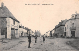 Le GAVRE (Loire-Atlantique) - La Grande Rue - Hôtel De La Croix Blanche C. Lecoq - Voyagé 1906 (2 Scans) - Le Gavre