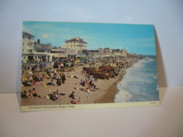 THE BEACH LOOKING EAST BOGNOR REGIS ROYAUME UNI ANGLETERRE SUSSEX ARUNDEL CP FORMAT CPA - Arundel