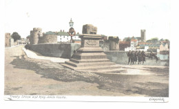Irelande - Limerick - Treaty Stone And King John' S Castle (  282 ) - Limerick