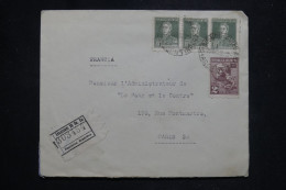 ARGENTINE  - Enveloppe En Recommandé De Buenos Aires Pour Paris En 1930  - L 146819 - Lettres & Documents