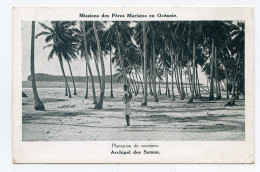 Oceanie.plantation De Cocotiers Archipel Des Samoa. - Samoa