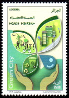 ALGERIE ALGERIA 2018 - 1v - MNH - Green City Pollution Environment Waste Ville Verte Sustainable Grüne Stadt Energy - Protection De L'environnement & Climat