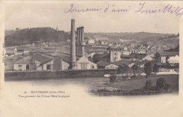 21 - MONTBARD : Usines - Carte Précurseur. - Montbard