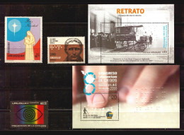 URUGUAY Complete Country MNH Medical/Health/Braille/Blind/Books/Hands/Reading - Other & Unclassified