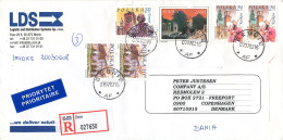 Poland Registered Cover Sent To Denmark Blonie 7-7-2003 Topic Stamps - Briefe U. Dokumente