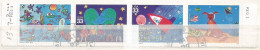 USA 2000 Stampi'n The Future Children's Designs - SC.# 3414/17 Cpl4v Set In STRIP4 In VFU Condition - Strips & Multiples