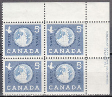 CANADA  SCOTT NO 384  MNH    YEAR  1959 - Ungebraucht