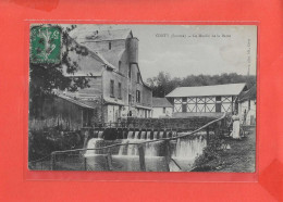 80 CONTY Cpa Animée Le Moulin De La Barre  Edit Hemery - Conty