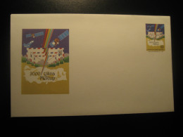 2000 Yilina Mektup Postal Stationery Cover TURKEY - Brieven En Documenten