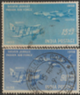 USED STAMP FROM 1958 INDIA ON SILVER JUBILEE OF INDIAN AIRFORCE - Gebruikt