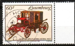 Luxembourg, Luxemburg, 1993,  Y&T 1276, MI 1326, MUSEEN, MUSSEES,  GESTEMPELT, OBLITERE - Oblitérés