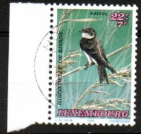 Luxembourg, Luxemburg, 1993,  Y&T 1283, MI 1333, WOHLFAHRT, BEDROHTE VOGELARTEN , GESTEMPELT, OBLITERE - Usados