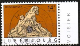 Luxembourg, Luxemburg, 1993,  Y&T 1266  MI 1316 ,  SEHENSWÜRDIGKEITEN, GESTEMPELT,  Oblitéré - Oblitérés