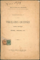 émission 1869 - N°26 Et 28 Sur Livre (manque Bandelette D'expédition, 6 Ports) + Obl S.C. "Bruxelles" - 1869-1888 Lying Lion