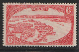 Brunei  1924 SG 70  6c  Mounted Mint - Brunei (...-1984)