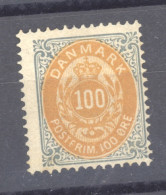 Danemark :  Yv  29B  *   Dentelé 14 X13 ½ - Unused Stamps