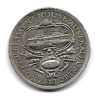 AUSTRALIE   ,1 FLORIN, GEORGES V  Parlement Argent , 1927 TTB+ - Non Classés