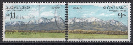 SLOVAKIA 337-338,used,falc Hinged - Bergen