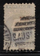 SOUTH AUSTRALIA Scott # 47a Used - Queen Victoria - Perf 10 X 12 - Oblitérés