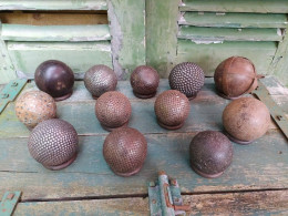 Anciennes Boules Lyonnaises Lot Ou Détail (sur Demande) / Sport Pétanque - Bowls - Pétanque