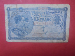 BELGIQUE 1 Franc 1920 Circuler (B.18) - 1 Franc