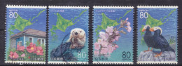 Japan - Used - 2005 - Nature In Hokkaido - Flora Fauna Flowers Animals - (NPPN-0610) - Oblitérés