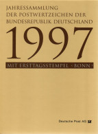 BRD Bund Jahressammlung 1997 - Gestempelt Mit Ersttagstempel - Im Schuber - Collezioni Annuali