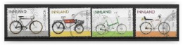 Norvège 2019 N°1941/1944 Oblitérés Bicyclettes - Oblitérés